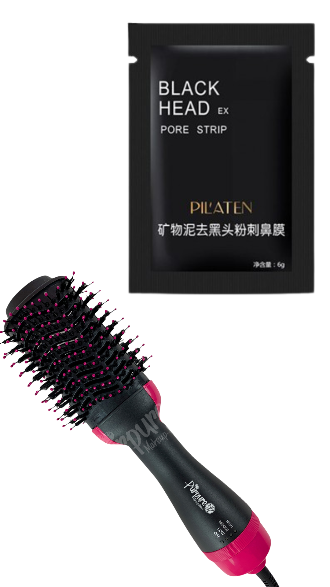 Combo Cepillo 3 en 1 y Mascarilla