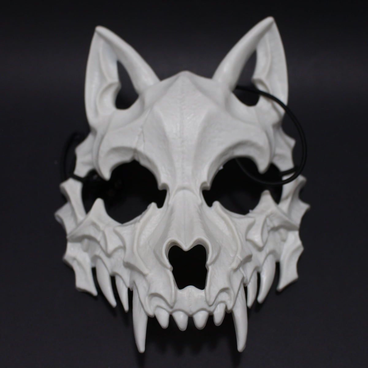 Mascara blanca Calavera animales