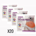 5 paque parches reductores abdomen x25
