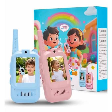 walkie talkie niños con camara