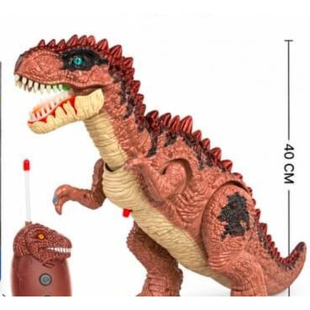 Dinosaurio R/C 40 cm con Spray y Sonido
