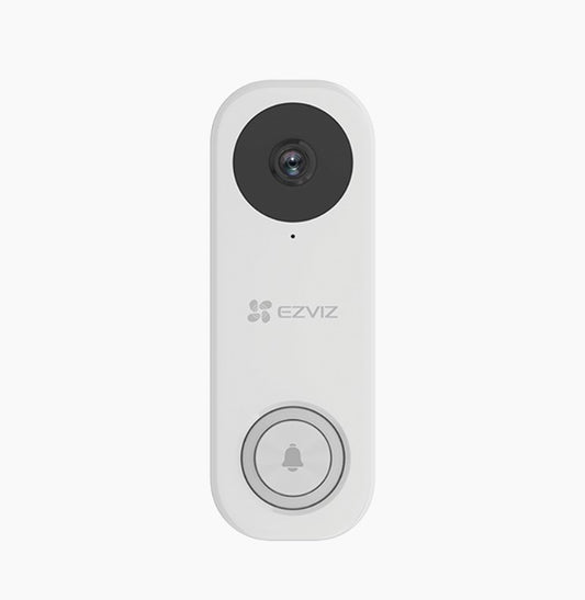Timbre IP Wi-Fi (DoorBell) / Cámara Integrada de 2k / Sensor PIR / Llamada a la App / Visión Vertical 180° / Audio de Dos Vías / Ranura Para Memoria
