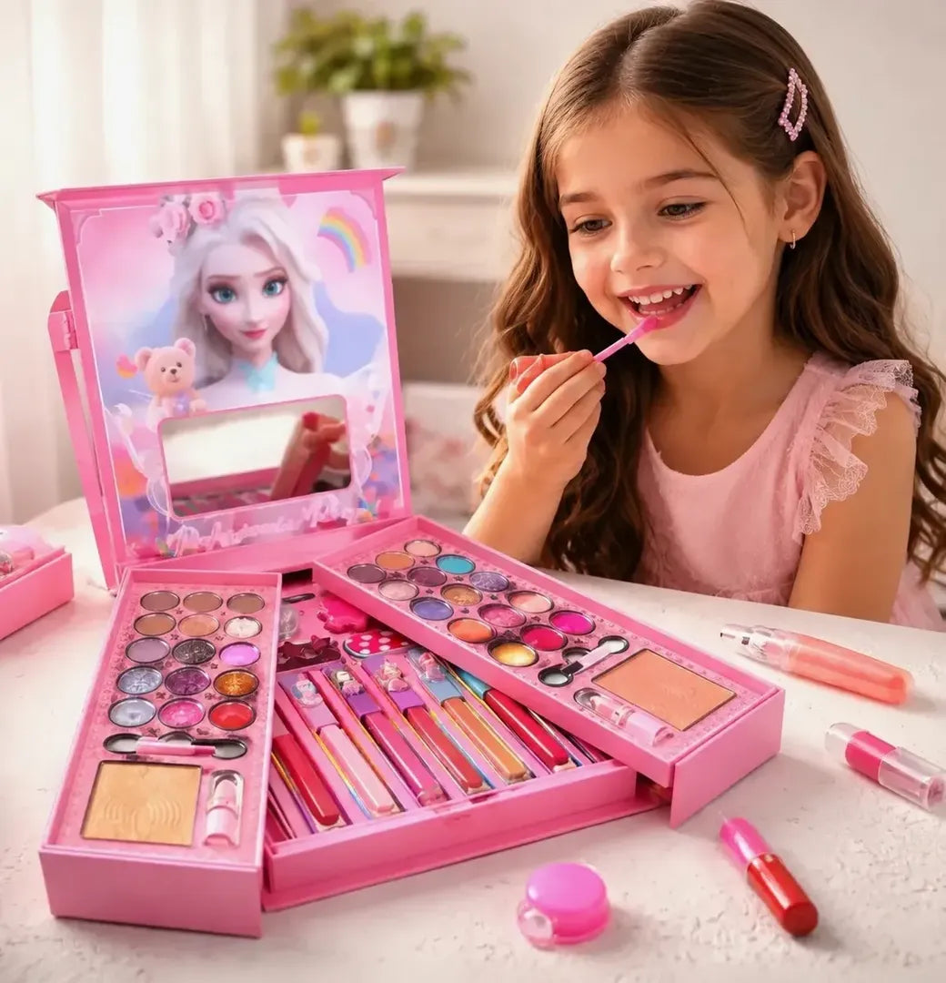 Kit de maquillaje infantil con accesorio