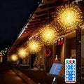 RC luces led navideñas solares