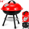 Parrilla Asador BBQ Tapa Portatil 14 P