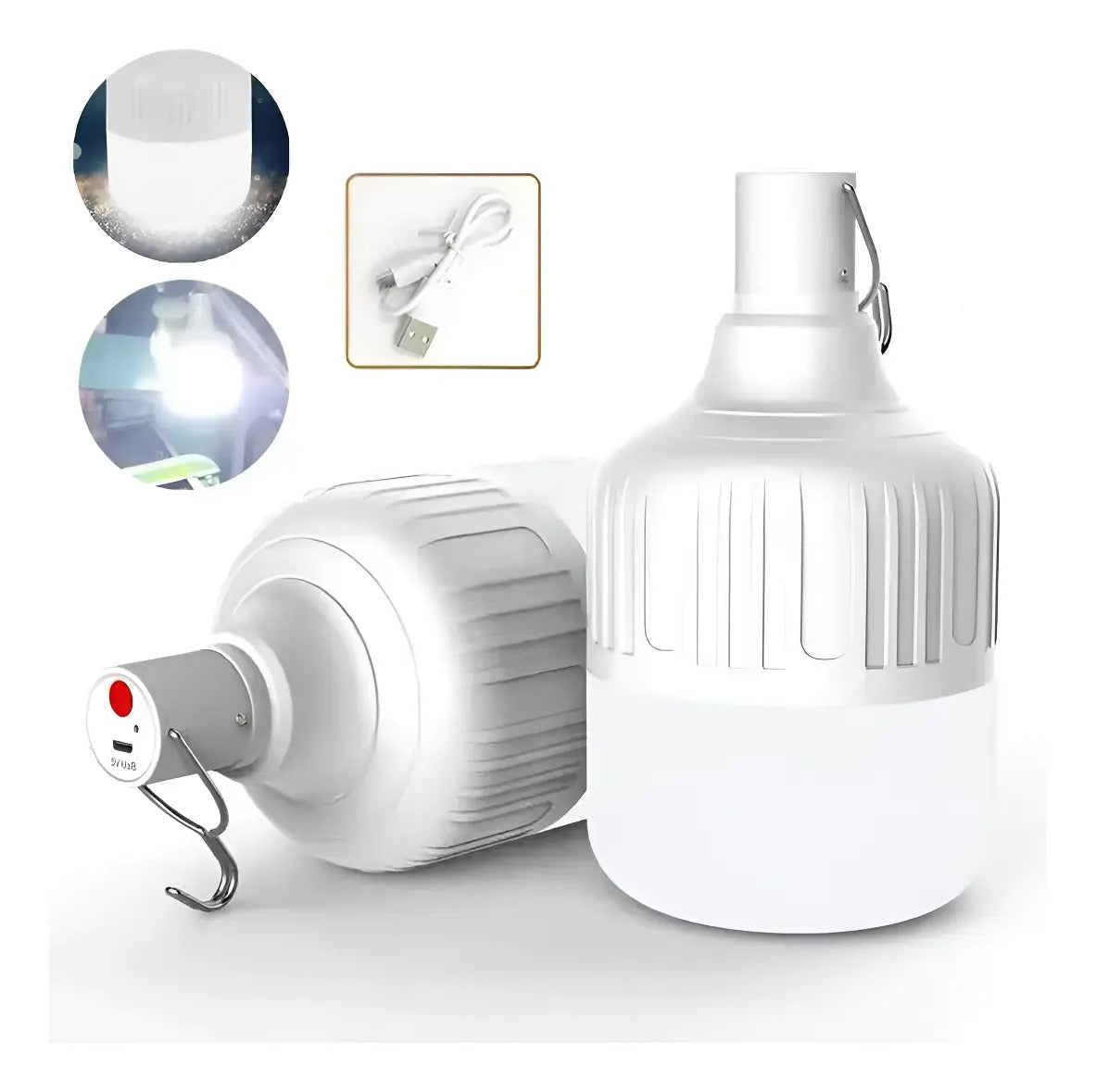 Bombillo recargable c