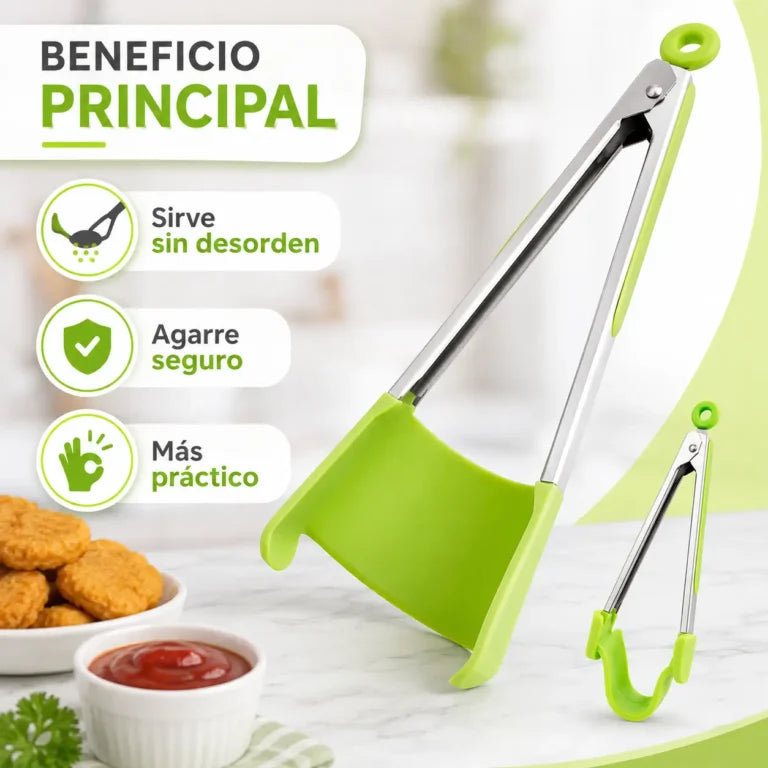 Espatula de cocina 2 en 1