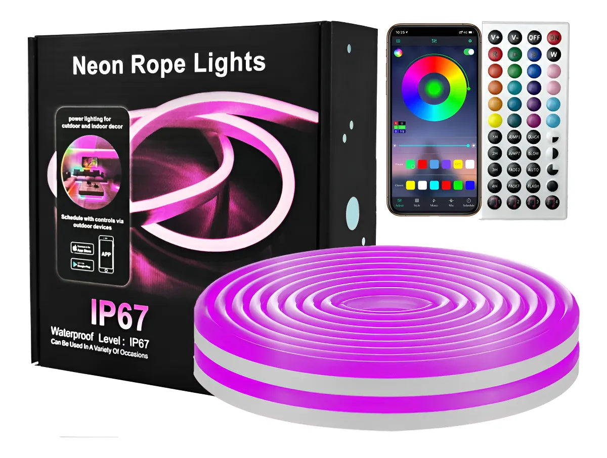Cinta neon 10 mts