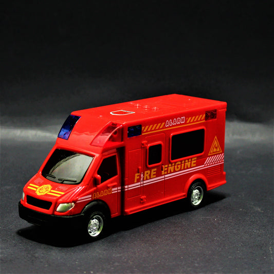 Carro ambulancia de bomberos