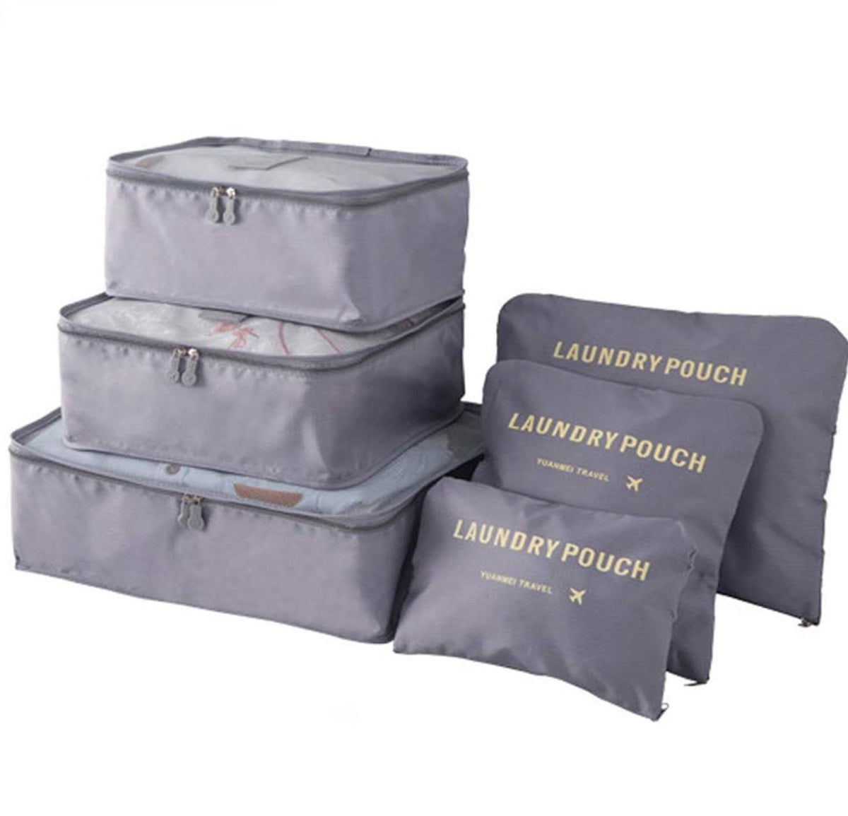 Bolsas organizadoras viajeras x6