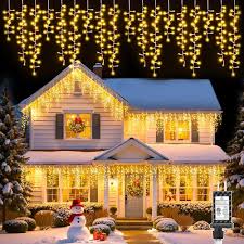 RC luces led navideñas cascada