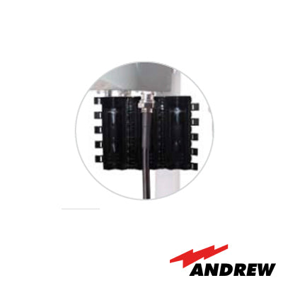 Dispositivo para conexión de antena con cable de 7/8" y 1/2".