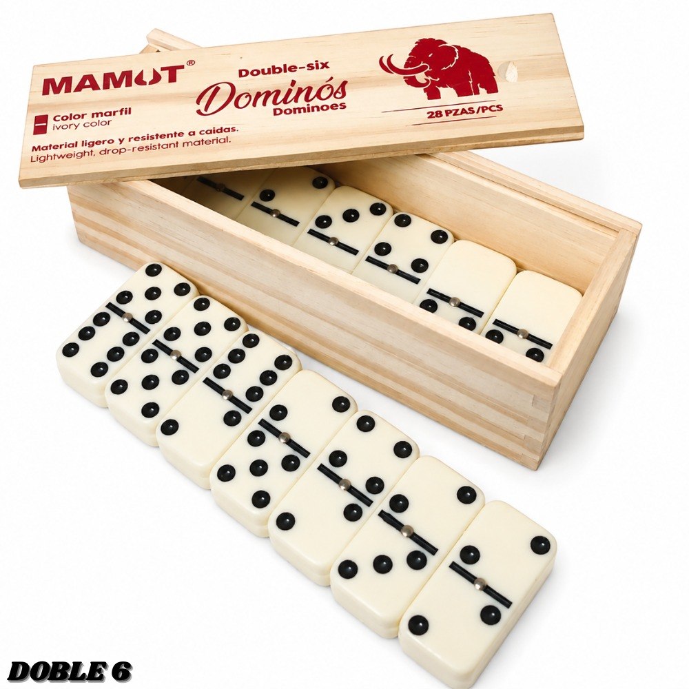 Juego De Mesa Domino Doble 6