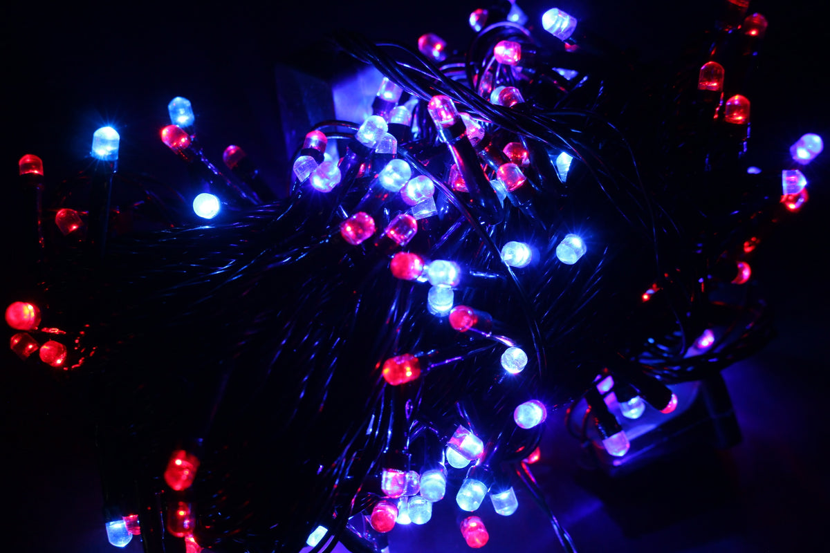 Extensión de luces x 200 Bombillos Rojo