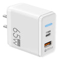 Cargador 65w cable extensible tipo c