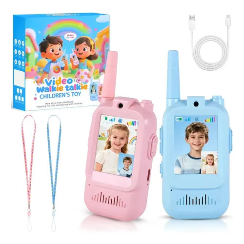 Walkie Talkie Infantil con Video x2
