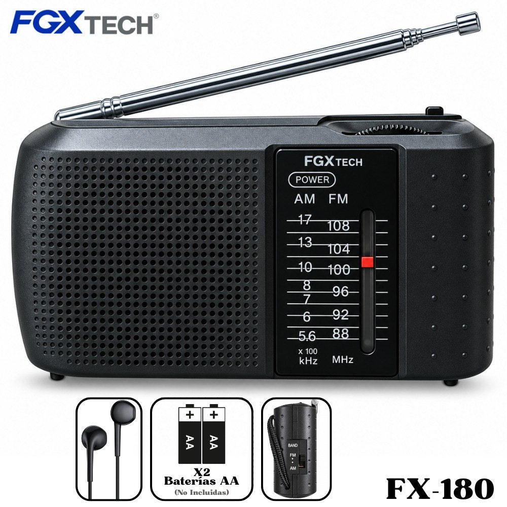 Radio Bolsillo Transistor Am / Fm Fx-180