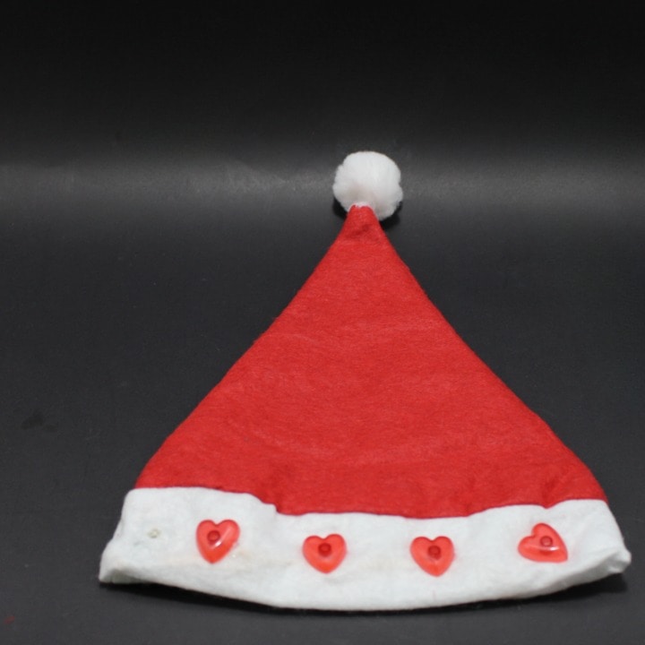 Gorro navideño con luz 2 tamaños