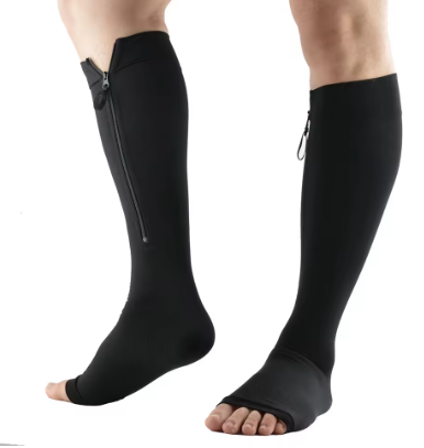 Medias compresion negra s/m