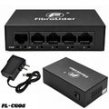 Switch Ethernet 5 Puertos Adaptador RJ45