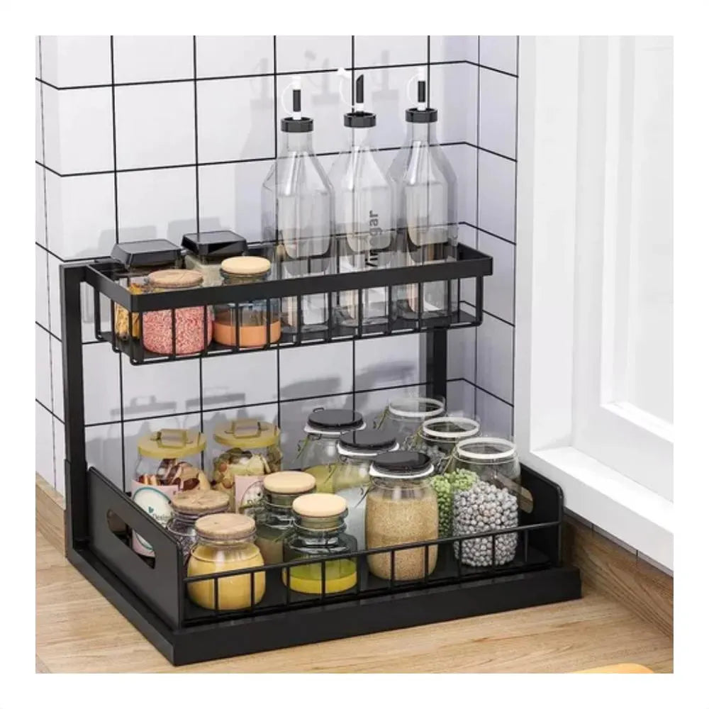 Organizador Cocina 2 Niveles Deslizable