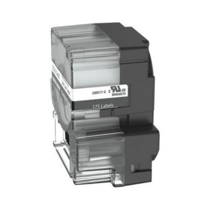 CASSETTE D/175 ETIQUETAS AUTOLAMINADAS P/CABLE CAT5E/6 COLOR BLANCO