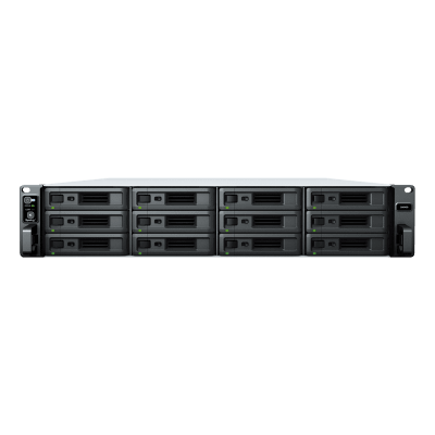 Servidor NAS para rack de 12 bahías / Expandible hasta 180 bahías / Hasta 1,536 TB