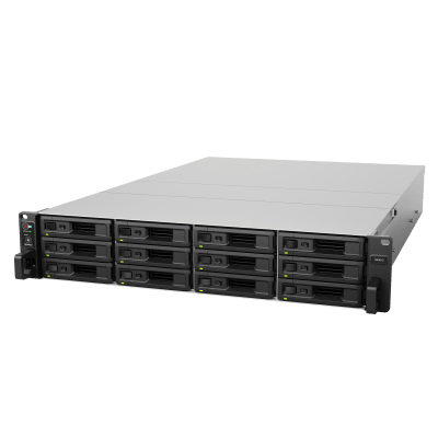 Servidor NAS para rack de 12 bahías / Expandible hasta 180 bahías / Hasta 1,536 TB