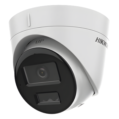Domo IP 4 Megapixel / Lente 2.8 mm / Dual Light (30 mts IR + 30 mts Luz Blanca) / Micrófono Integrado / Antivandálico IK
