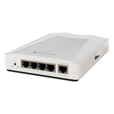 Cloud Router Switch 304-4XG-IN (RouterOS L5), desktop enclosure
