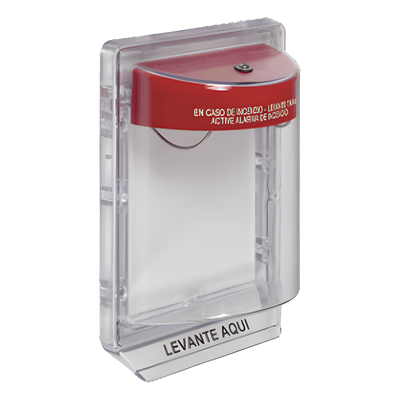 Stopper II® de Policarbonato Super Resistente / sin Sirena / Montaje a Ras / Español
