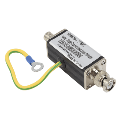 Protector de video en BNC para el cuidado especial de la señal de video en sus equipos de CCTV