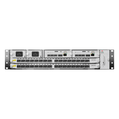OLT Modular tipo Chasis Serie V5600X2 GPON/XGS-PON Combo, 2 Ranuras de Servicio Incluye 1 tarjeta de 16 puertos GPON con