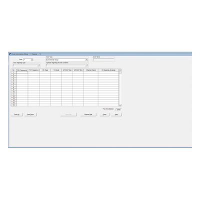 Software de Programación para radios serie NX-1000
