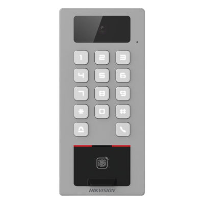 2 EN 1 / Lector Biometrico para Exterior Antivandálico IP65 & IK09 con función de Videoportero / Conexión WiFi / Huella,