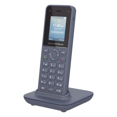 Teléfono IP portátil con conexión a través de Wi-Fi, 2 líneas, 2 cuentas SIP