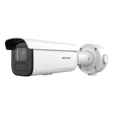 Bala IP 6 Megapixel / Lente Mot. 2.7 a 13.5 mm / 60 mts IR EXIR / Exterior IP67 / IK10 / WDR 120 dB / PoE + / AcuSense /
