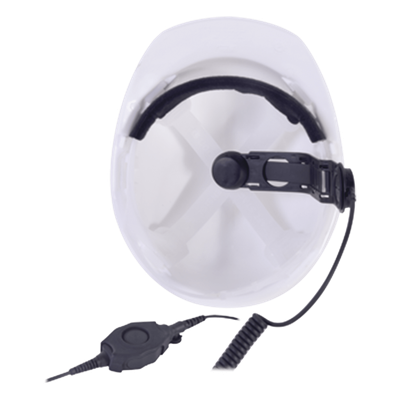 Micrófono de conducción osea de cabeza para casco para radios MOTOROLA MOTOTRBO XPR6500/XPR6550/DGP4150/DGP6150