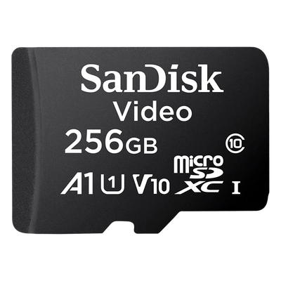 Micro SD Optimizada Para Videovigilancia / 256GB / ULTRA SDXC UHS-I/ CLASS 10 MSD / Sandisk