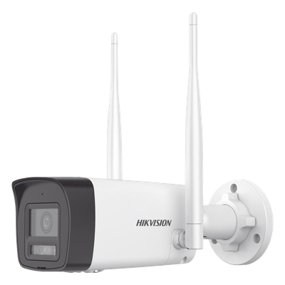 Bala IP 4 Megapixel / Lente 2.8 mm / 30 mts IR / Exterior IP66 / Wi-Fi / WDR 120 dB / H.265 / Micrófono y Bocina Interco