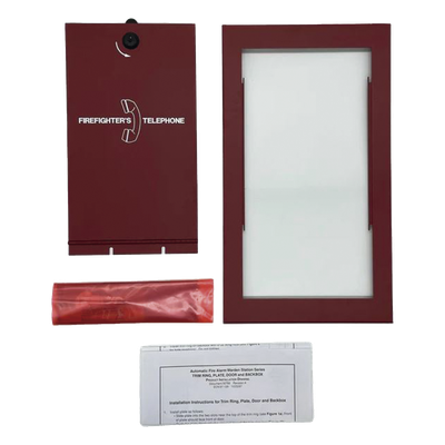 Puerta con cerradura para montaje en superficie