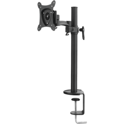 Montaje de Escritorio Articulado para Monitores de 13 a 27" / Soporta hasta 15 kg / Vesa 75 x 75 / 100 x 100 / Acero / G