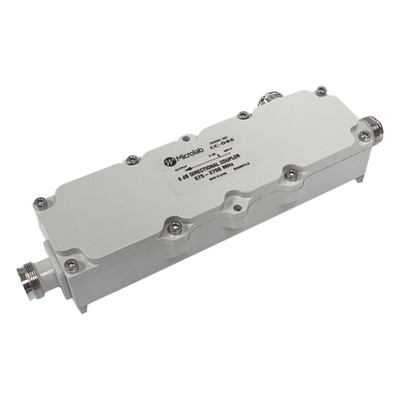 Acoplador direccional 8dB 575-2700MHz 300W - 161 dBc 4.3 - 10 IP67