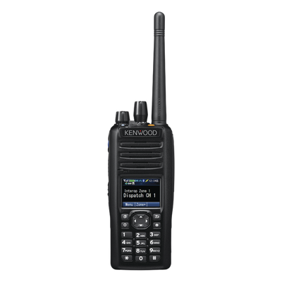 380-470 MHz, DTMF, Digital NXDN-DMR-Analógico, 5 W, Bluetooth, GPS, MicroSD, 1024 Canales, Incluye Batería, cargador, an