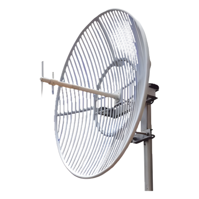 Antena Parabólica de Rejilla | 824-960 MHz | 23 dBi de Ganancia | Cubre muy bien la Banda 5 (850 MHz) Celular. Antena Do