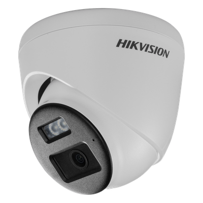 [Audio Bidireccional + Dual Light + ColorVu] Turret TURBOHD 3K / Lente 2.8 mm / 40 mts IR EXIR + 40 mts Luz Blanca / Mic