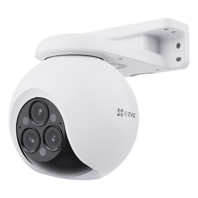 Cámara PT / Wi-Fi / Lente Dual / Panorámica 360° / Resolución 4K / Visión Nocturna ColorFULL / IA Detección de Humanos y