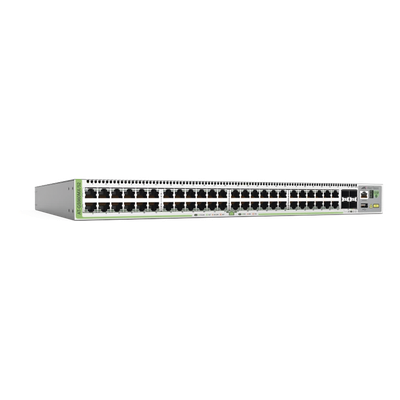 SWITCH STACKABLE L3, 48 X 10/100/1000-T, 4x SFP+, FUENTE DE PODER FIJA