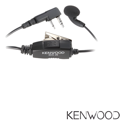 Micrófono miniatura con clip y audífono P/ TK2202/3202L, TK2302/3302, TK2000/3000, TK2402/3402, TK2312/3312, NX240/340, 