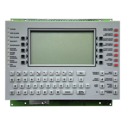 Anunciador de Control de Red NOTI-FIRE-NET / Supervisión Completa de la Red / 11 Leds Indicadores de Estado / Paneles Co